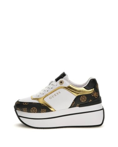Guess sneakers alte con suola spessa