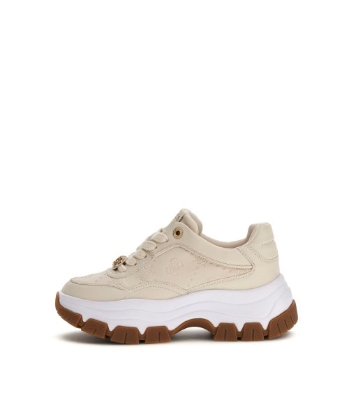 Guess zapatillas bajas con detalles en metal