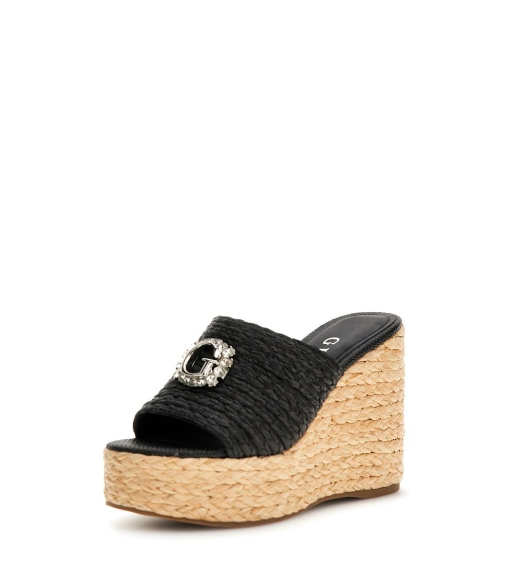 Guess scarpa con tacco largo a piattaforma