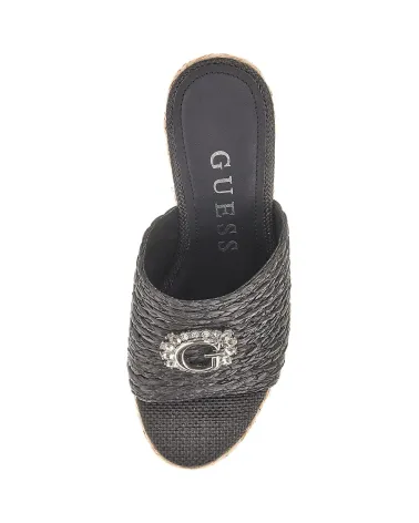 Guess chaussure à talon large plateforme