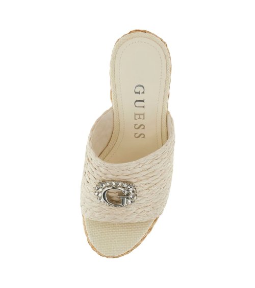 Guess scarpa con tacco largo a piattaforma