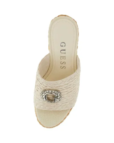 Guess chaussure à talon large plateforme