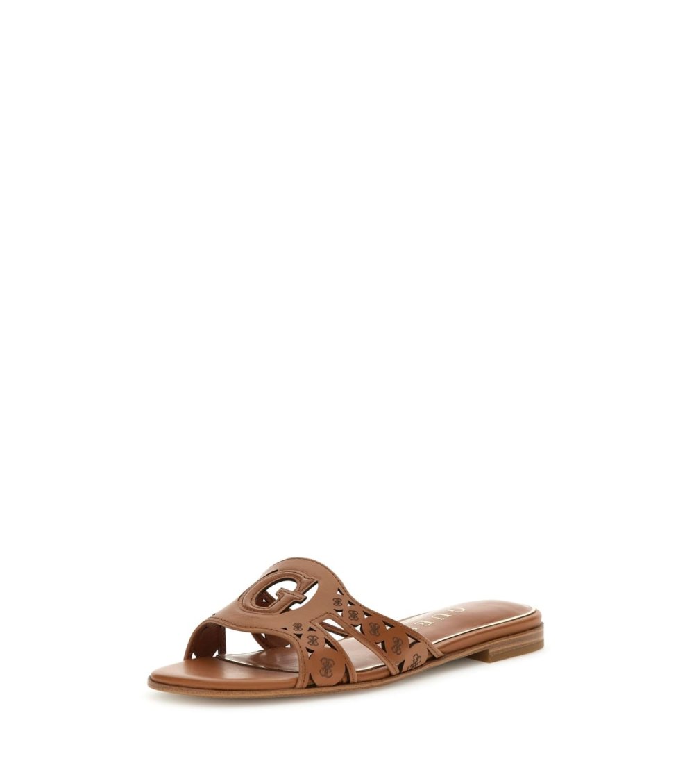Guess sandali con fascette suola piatta