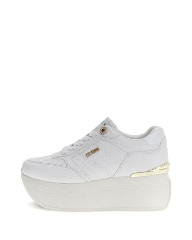 Guess Hochformat Sneakers mit Schnürsenkeln
