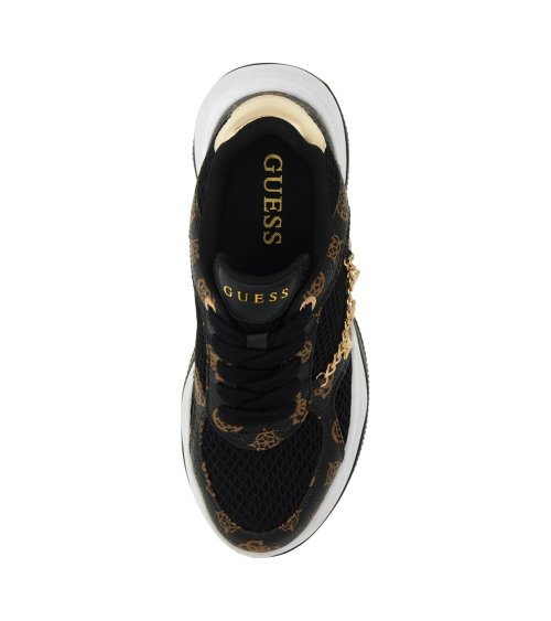 Guess Harpaa niedrige Sneakers mit Schnürsenkeln