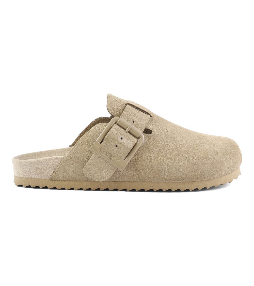 Colors Of California suede sandals straps