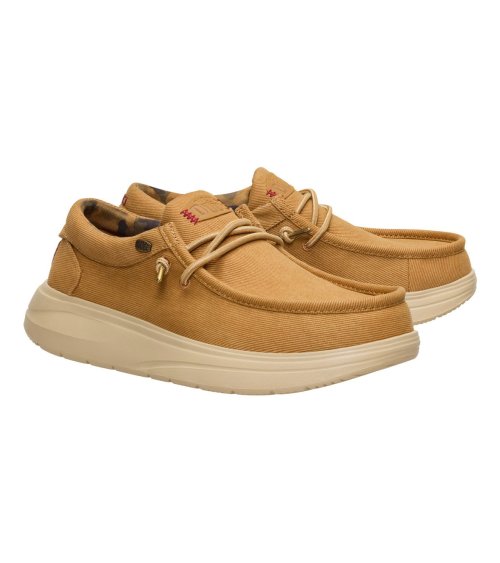 Hey Dude Wally Boat Shoe in Fabric