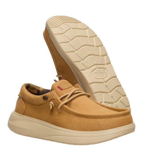 Hey Dude Wally Boat Shoe in Fabric