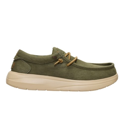 Hey Dude Wally Boat Shoe in Fabric