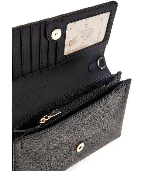 Guess Clutch Noelle II mit metallischem Logo