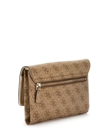 Guess clutch Noelle II with metallic logo