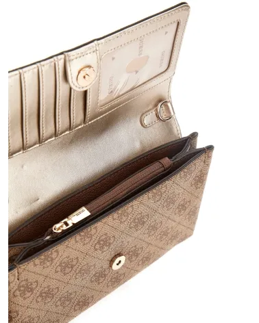 Guess clutch Noelle II with metallic logo