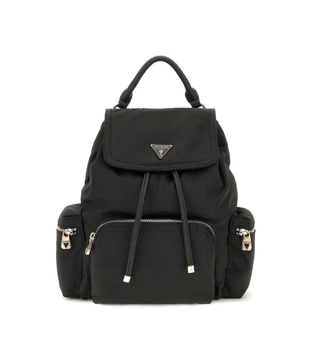 Guess Gemma backpack with flap and side pockets