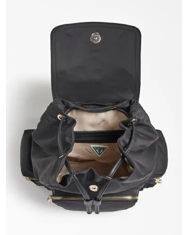 Guess sac à dos Gemma avec rabat et poches latérales