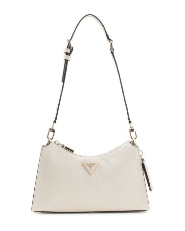 Guess borsa a spalla Cresidia II con zip