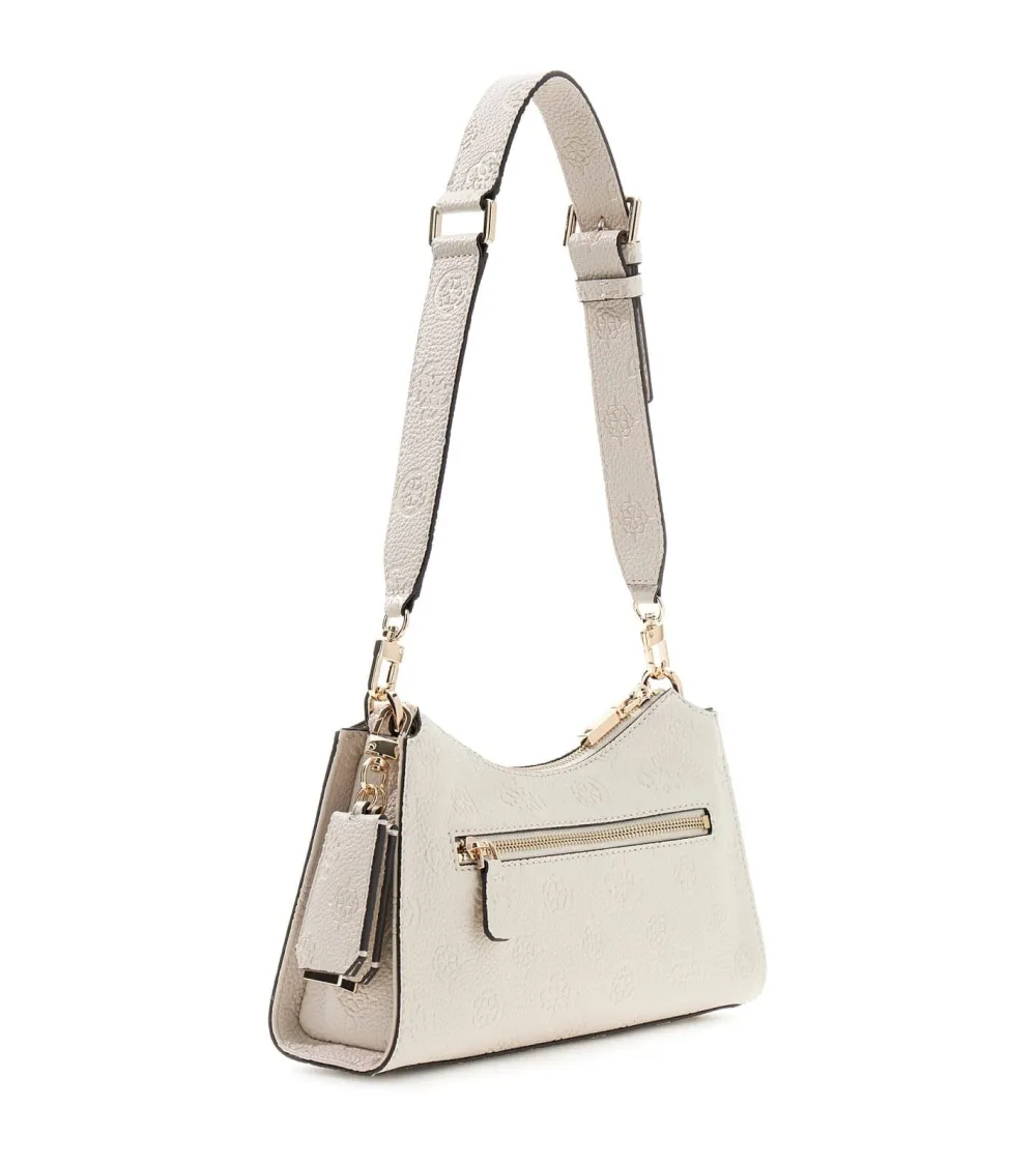 Guess borsa a spalla Cresidia II con zip
