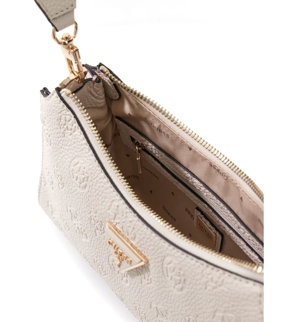 Guess borsa a spalla Cresidia II con zip