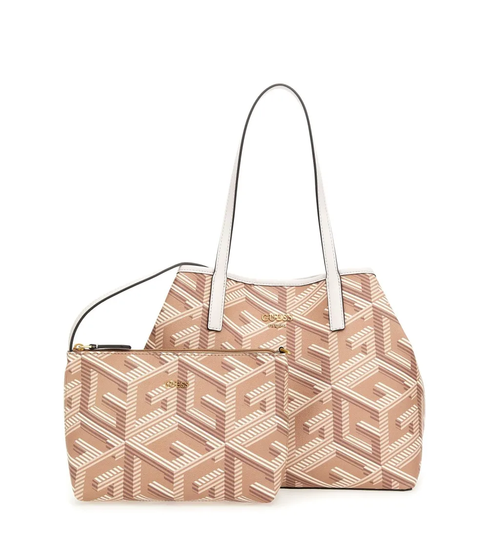 Guess shoulder bag with removable pouch