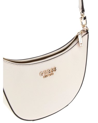 Guess bolso de hombro con cierre de cremallera
