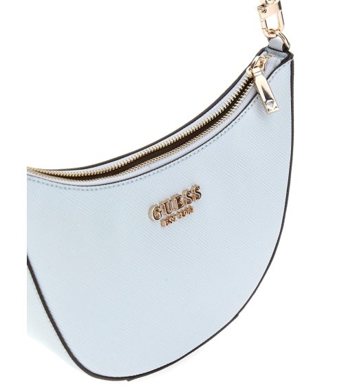 Guess bolso de hombro con cierre de cremallera