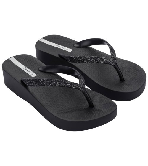 Ipanema Mesh Chic Plat flip-flops with low heel