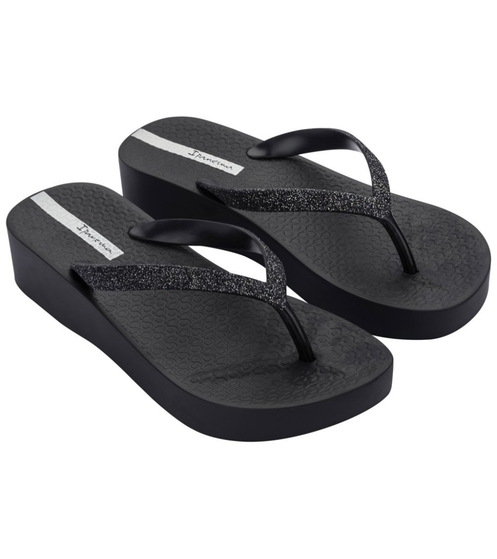 Ipanema infradito Mesh Chic Plat con tacco basso