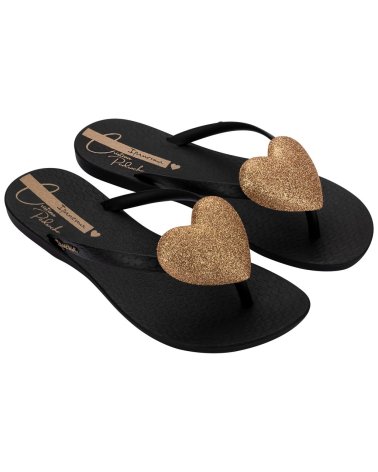 Ipanema Sandalen mit Riemen und Glitzerherz