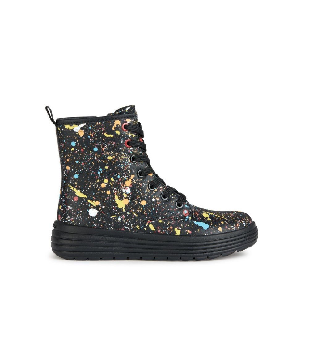 Geox bottes J Phaolae Girl avec semelle haute