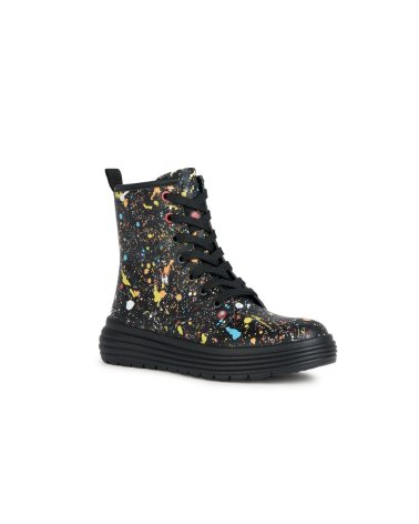Geox bottes J Phaolae Girl avec semelle haute