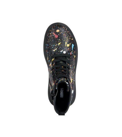 Geox bottes J Phaolae Girl avec semelle haute