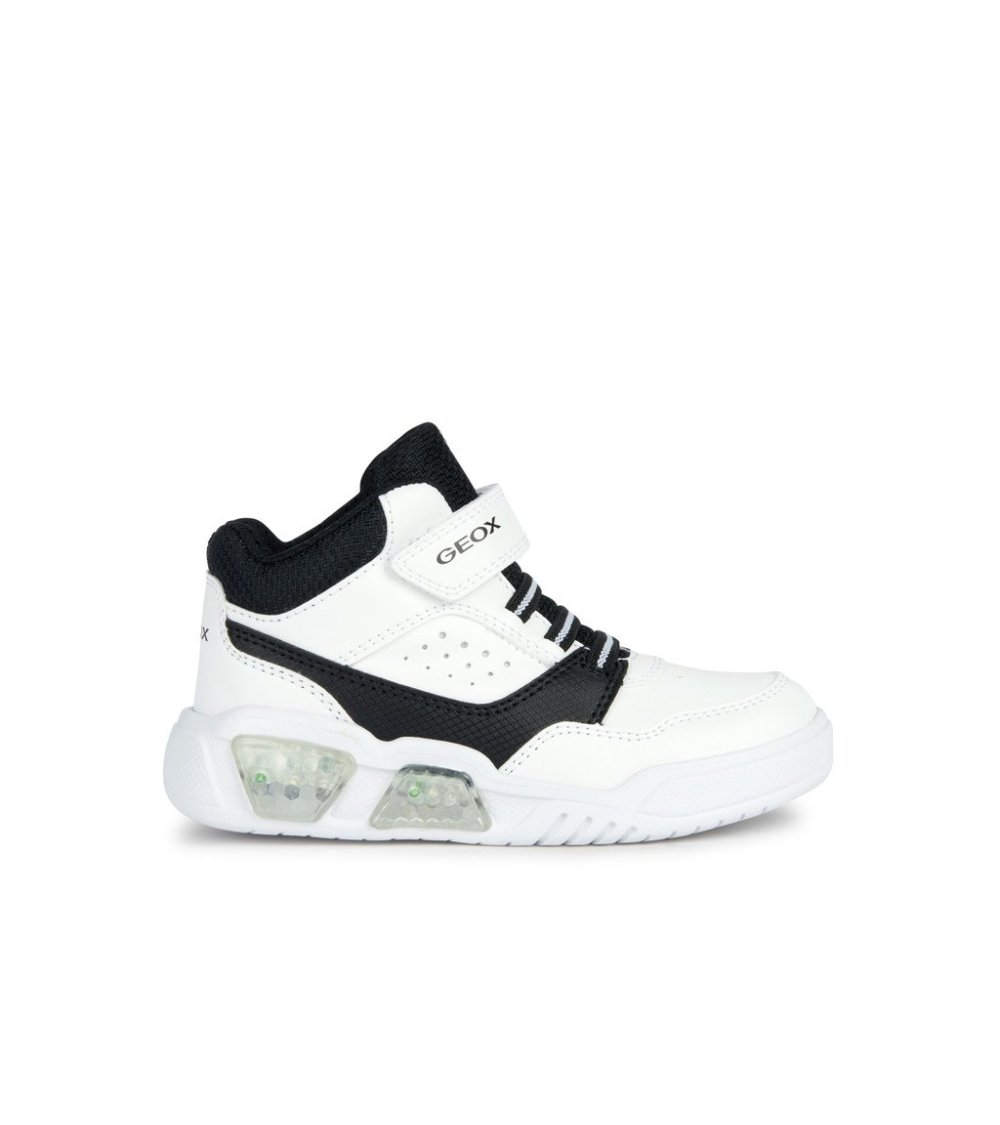 Geox hohe Sneakers Klettverschluss und Schnürsenkel