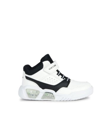 Geox hohe Sneakers Klettverschluss und Schnürsenkel