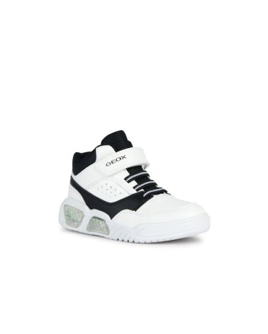 Geox hohe Sneakers Klettverschluss und Schnürsenkel