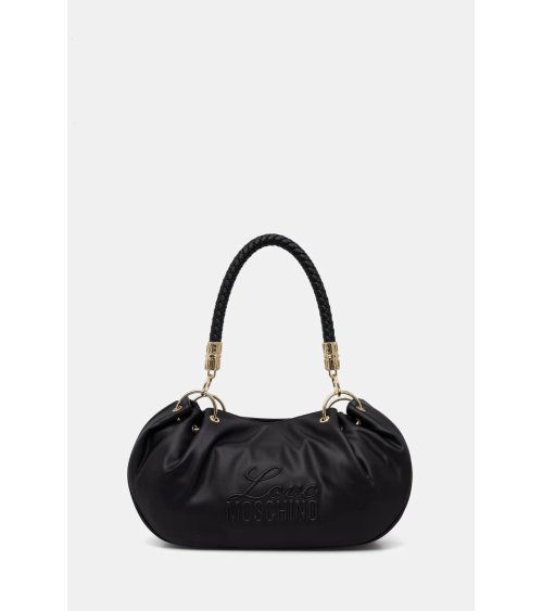 Love Moschino sac à épaule poignée tressée