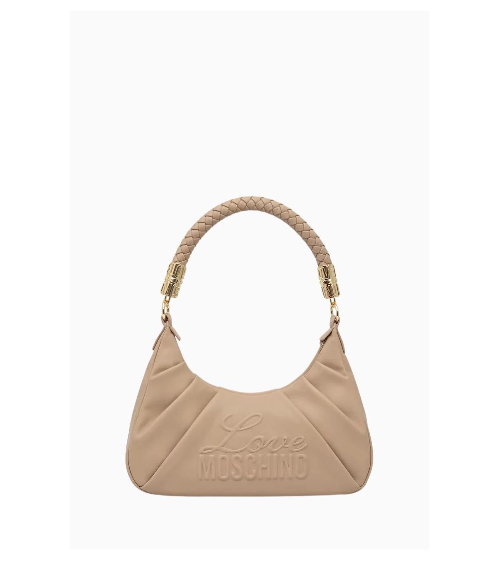Love Moschino shoulder bag woven handle