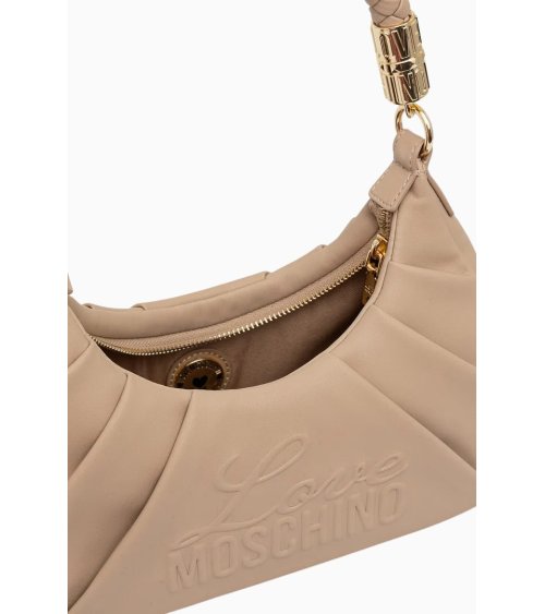 Love Moschino shoulder bag woven handle