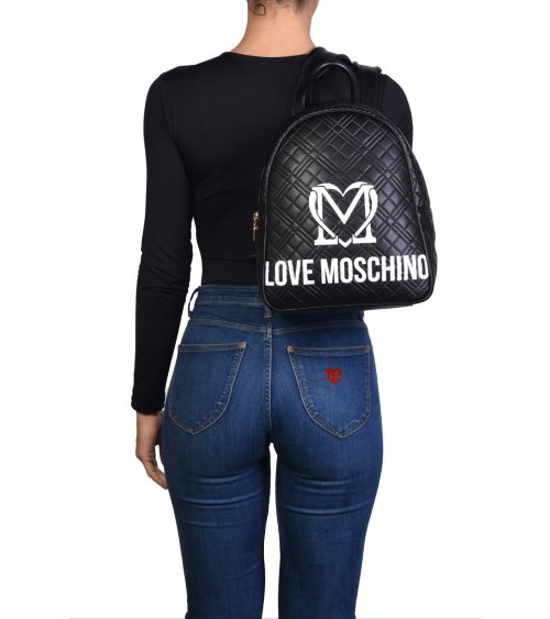 Love Moschino Mochila motivo rombos