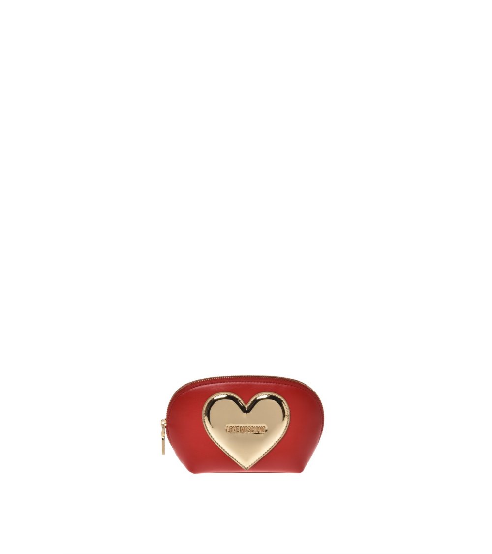 Love Moschino Cartera acolchada zip