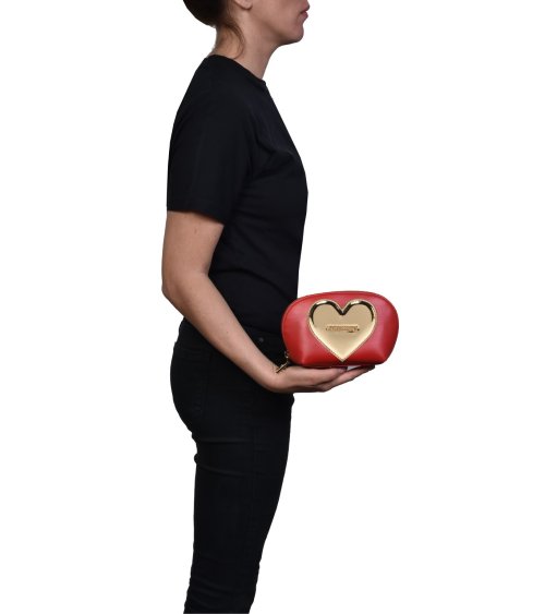 Love Moschino Cartera acolchada zip