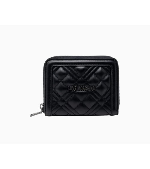 Love Moschino billetera acolchada cremallera