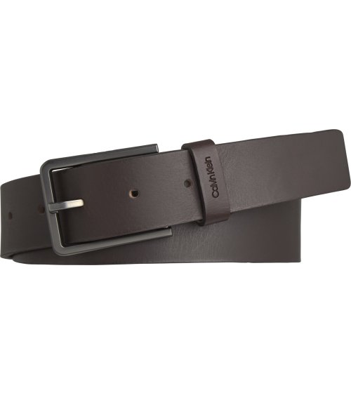 Calvin Klein leather belt with buckle