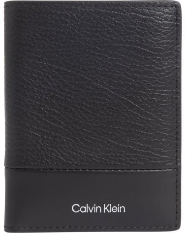 Calvin Klein Portefeuille Bifold Slim en Cuir