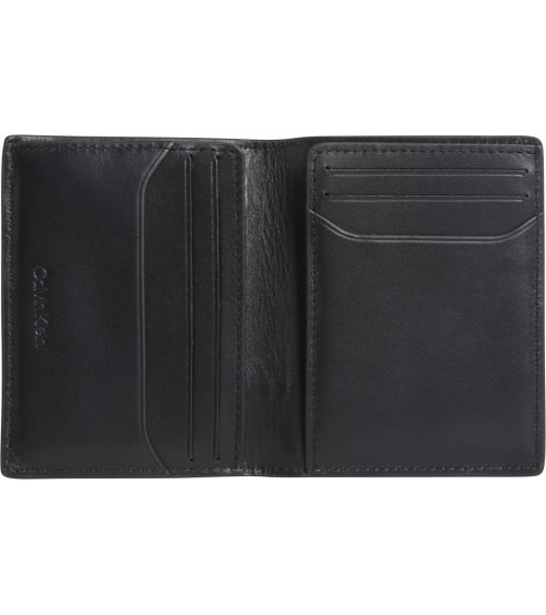 Calvin Klein Cartera Bifold Slim de Cuero