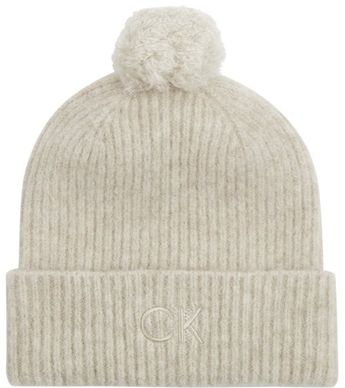 Calvin Klein gorro de punto pompón