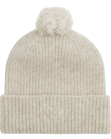 Calvin Klein bonnet en tricot avec pompon