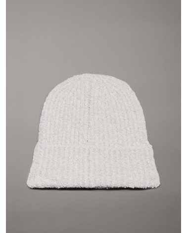 Bonnet côtelé avec revers Calvin Klein