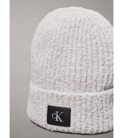 Gorro de canalé con vuelta Calvin Klein