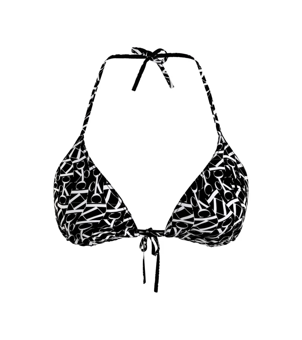 Calvin Klein maillot triangle imprimé