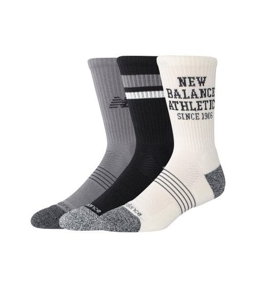 New Balance Active Graphic Crew Socks 3 Pack