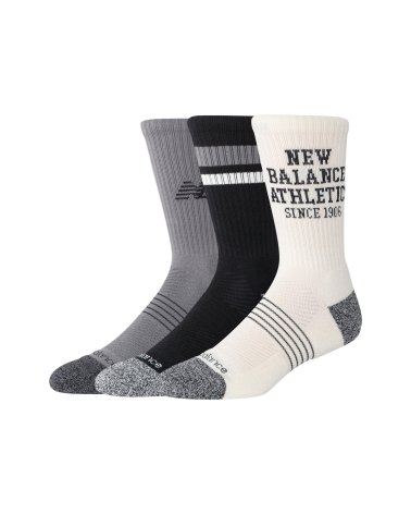 New Balance Active Graphic Crew Socks 3 Pack